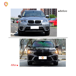 Kit Carrozzeria FEITUO per BMW <span class=keywords><strong>X5</strong></span> <span class=keywords><strong>E70</strong></span>, Aggiornamento a G05 MT, Paraurti, Parafango, Cofano, Anni 2011-2020 - Product Image 3