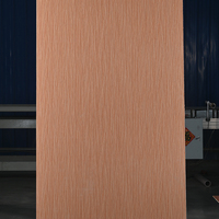Papan Dekor Tekstur Kayu Marmer Tahan Api Tahan Air High Pressure Laminate (HPL) untuk Panel Dinding Kabinet