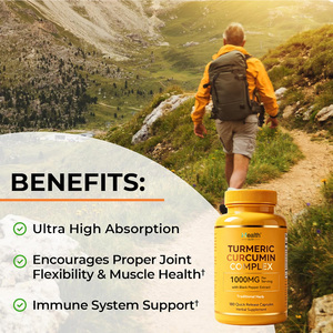 Gélules de Curcuma et Curcumine OEM, Fabricant de Suppléments sous Marque Privée, Anti-inflammatoire, Soutien à la Mobilité Articulaire, Vente en Gros - Product Image 4