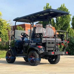 Brand Customized Advanced Golf Carts 4-Seater Electric Golf Carts for Special Transport Utility Golf Cart Factory - Product Image 4