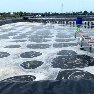Bâche de bassin en géomembrane imperméable haute résistance pour l'élevage de poissons et la bio-clôture - Product Image 3