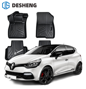 Tapis de sol de voiture robustes pour <span class=keywords><strong>Renault</strong></span> <span class=keywords><strong>Clio</strong></span> <span class=keywords><strong>2018</strong></span>+ Plus, imperméables, antidérapants, accessoires intérieurs automobiles - Product Image 1
