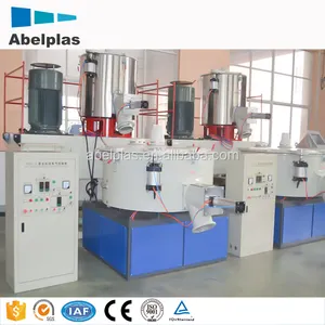 PVC Powder Raw Material Mixer/Hot and Cold Mixing Machine High Speed Mixer