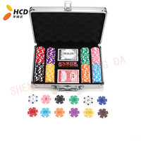 Logo personnalisé 40mm Argile et ABS Matériel Poker Chip avec 11.5g Poids Costume Design