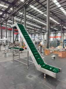 Hygiënische constructie, eenvoudig te reinigen, geschikt voor transport van graan, snacks en dranken, met naleving van de veiligheidsnormen, bandtransportband. - Product Image 5