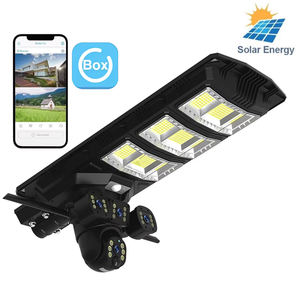 جديد 8mp UBOX شمسي خارجي مع ضوء الشارع ، شبكة IP PTZ كشف الحركة 4g Sim - Product Image 1