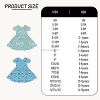 Robe en bambou pour filles, manches courtes, col rond, coupe évasée, style skater, vêtements d'été pour enfants, personnalisable
