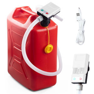 3.8 GPM 5V/12V <b>Battery</b>-Powered Plastic Centrifugal Barrel Fuel <b>Pump</b> ATEX Certified 0.5% Accuracy Oil Filling Fuel Dispenser - Product Image 6
