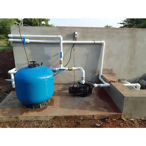 Grand filtre à sable en fibre de verre de couleur personnalisée pour le traitement de l'eau de <span class=keywords><strong>piscine</strong></span> Accessoires de réservoir de filtre à sable à quartz 200 microns - Product Image 3