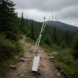 Antena de Radio Bidireccional Plegable de 108 cm, VHF UHF de Doble Banda, Alta Ganancia, Montaje con Tornillo, Accesorio de Comunicación - Product Image 2