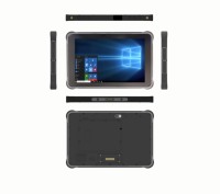 Tablette Pc robuste, wi-fi industriel Ip65 6 go 128 go, capacité étanche tactile 10.1 pouces Android 11