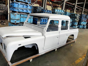 บังโคลนหน้า90 110สำหรับรถแลนด์โรเวอร์ <span class=keywords><strong>Defender</strong></span> อะไหล่ตัวรถบังโคลนหน้าสำหรับ TD4 OEM # ASB710260 - Product Image 5