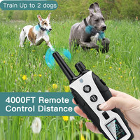 Collar de Adiestramiento para Perros 2025 con Control Remoto Sin Descargas, Tecnología de Comunicación Bidireccional, 3 Modos: Sonido, Vibración y Vibración Fuerte