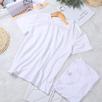 T-shirts Sublimation Unisexe en Polyester, Vrac Surdimensionnés Vierges, Transfert Thermique Personnalisé, Créez Votre Propre Impression LOGO