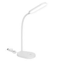 2022 nouvelle petite lampe de lecture de table pour protéger les yeux lampe de nuit led avec support de téléphone portable