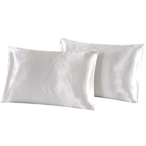 Funda de Almohada de Satén de Seda Sintética con Diseño Multicolor, Juego de 2 Fundas para un Sueño Saludable - Product Image 4