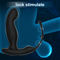 Weicher Silikon Analplug für die Prostatamassage, Prostatamassagegerät, Analdilatator, Butt Plug Dildos für Männer, Erotik-Accessoires