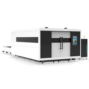 Machine De découpe laser à fibre de tôle CNC 3015 1500x3000 Table <span class=keywords><strong>double</strong></span> fermée Maquina De Corte a Cutter 6000w 8kw 12kw - Product Image 2