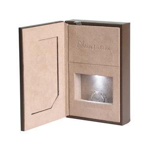 Livre design personnalisé, boîte à bijoux lumineuse <span class=keywords><strong>pour</strong></span> mariage, bibliothèque - Product Image 2