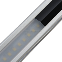 GNSOURCE Lampe LED sous-meuble moderne et fine argentée avec détecteur de mouvement 12V 24V, interrupteur tactile marche/arrêt, lumière du jour 5000K, garantie 2 ans