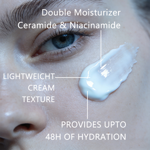 <span class=keywords><strong>Crema</strong></span> <span class=keywords><strong>Viso</strong></span> Idratante Doppia Azione con Ceramide e Niacinamide per Tutti i Tipi di Pelle, Offre Comfort Immediato e Luminosità - Product Image 2