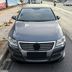 สปอยเลอร์หน้า Amp-Z ลายคาร์บอนไฟเบอร์ ผิวด้าน สำหรับรถยนต์ Volkswagen Magotan B6 ปี 2005-2010 - Product Image 3