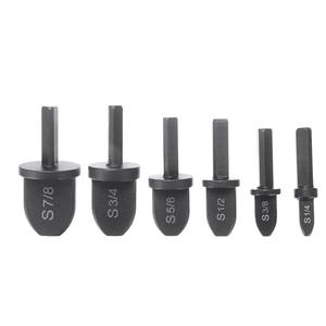 6 uds DIY Industrial tubo de cobre herramienta de estampación tubo abocardado herramientas manuales 1/4 3/8 1/2 5/8 3/4 7/8 pulgadas Kit de brocas personalizable OEM - Product Image 1