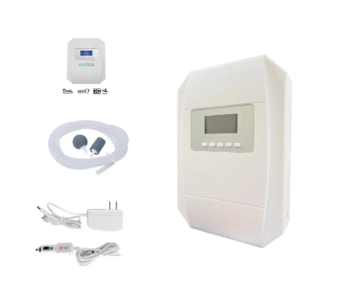 Purificador de ar doméstico com saída de ozônio, lâmpada esterilizada portátil recarregável para iphone, novo design branco