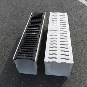Grilles de couverture extérieures en acier HDG, <span class=keywords><strong>fer</strong></span> et acier inoxydable, design industriel durable, pour canaux de drainage en résine et béton polymère - Product Image 5