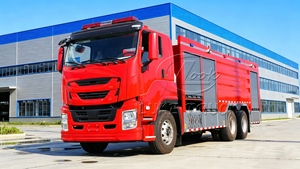 Camion de pompiers Isuzu de 12 tonnes de qualité supérieure pour aéroport, avec réservoir d'eau et de mousse de 12 000 L, véhicule de lutte contre l'incendie pour le sauvetage sur piste - Product Image 4