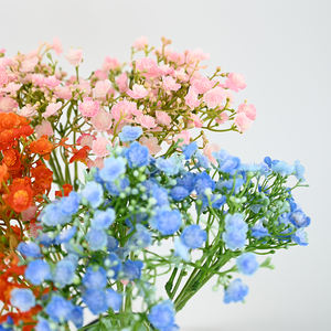 Decoración de lujo para el hogar, arreglo floral de aliento de bebé de seda artificial a granel, regalo Premium al por mayor para el Día de San Valentín - Product Image 4