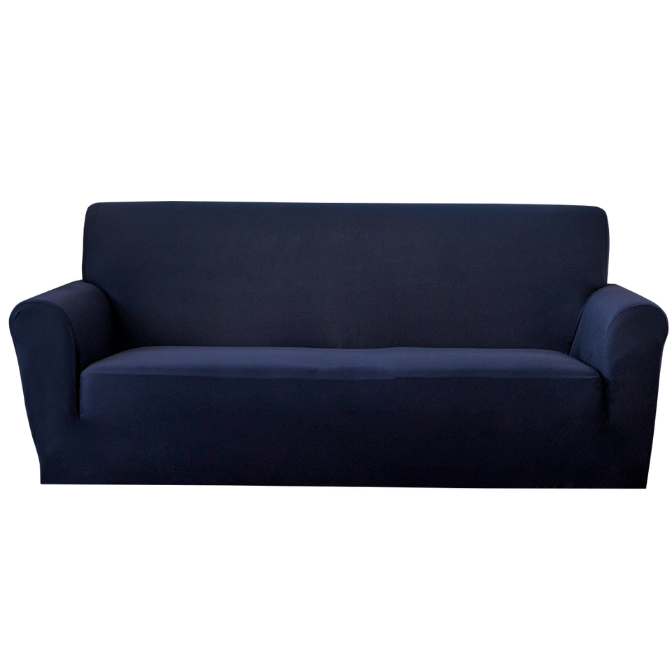 Factory Supply Elastic Stretch General Navy L-shape Sofa Covers Low Moq For Sectional Sofas Plain Style