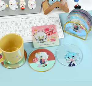 2025 कस्टम नया आगमन आपके स्वयं के डिजाइन कृत्रिम कला एक्रिलिक कोस्टर प्लास्टिक शिल्प बनाते हैं - Product Image 6