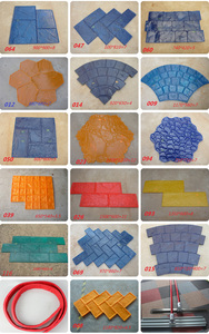 Sello de hormigón con diseño de roca aleatoria, sello de hormigón con efecto de piedra natural para patio, sellos de hormigón - Product Image 2