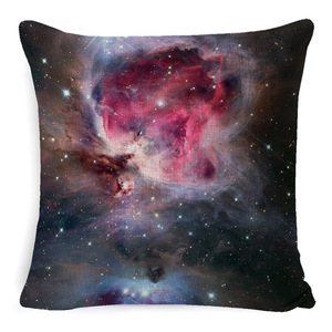 Cojines de sofá de estilo nórdico, cojines de cabecera de cama de estilo lujoso y ligero para sala de estar, fundas de cojín de lino con diseño de paisaje espacial. - Product Image 3