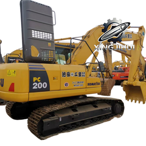 Excavatrice d'occasion Komatsu 200-8, marque japonaise d'origine, 20 tonnes, sur chenilles en caoutchouc, grande taille, modèle 2022, godet de 1,0 m - Product Image 1