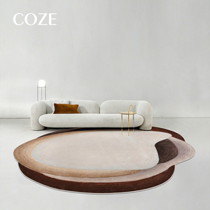 พรมสไตล์โมเดิร์น หรูหรา ดีไซน์ไม่สมมาตร สำหรับห้องนั่งเล่นและห้องนอน - Product Image 1