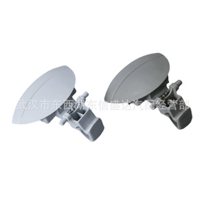 Asa de la tapa del guantera para Citroën Peugeot 8218N3, gris, asa para caja de almacenamiento, organizador de coche - Product Image 1