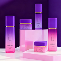 Kit d'emballage de flacons et de pots de soin de la peau de luxe au design unique, colorés, 40 ml, 100 ml, 120 ml, 50 g, 30 g