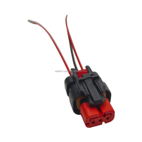 Kabel Harness Tembaga TE Original AMPSEAL 16 Konektor 776523-1+ 776491-1+TXL-14AWG Kustomisasi Rendah Asap Bebas Halogen IP67