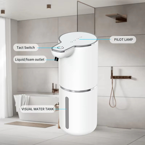Produits pour la maison intelligente, cadeaux pour fêtes, distributeur de savon automatique mural à capteur, rechargeable par USB, sans contact - Product Image 5