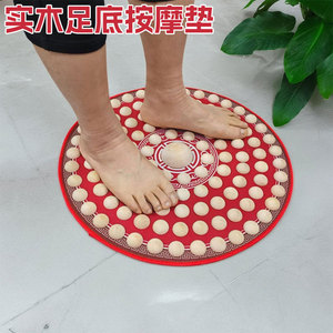 Tapete de Massagem para Pés em Madeira Natural, Placa de Pressão para Dedos, Ajuda a Dormir, Super Jogging - Product Image 3