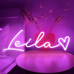 Tên tùy chỉnh neon ánh sáng dấu hiệu cho đám cưới cá nhân quà tặng cho trẻ em trang trí phòng cho các công ty quảng cáo có tính năng Con Trai - Product Image 6