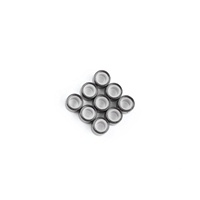 YM 5.0*3.0*3.0 Mikro ring perlen Silikon perlen verbindungs mikrofon für Haar verlängerung werkzeuge 9 Farben Optional für Haar verlängerung