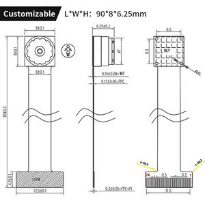 Módulo de Cámara CMOS de Baja Iluminación ESP32 STM32 OV7725 de 30W Píxeles - Product Image 5