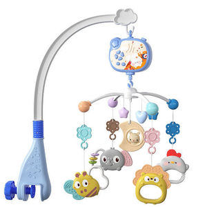 Jouets pour bébés, jeu sensoriel pour tout-petits, éducation, hibou sonore rotatif, hochets pour lit de bébé, mobile musical pour lit de bébé - Product Image 6