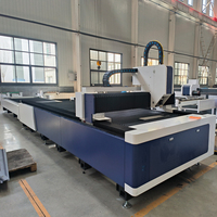 Machine de découpe laser à fibre automatique 4015 pour les petites entreprises, prend en charge les formats AI BMP PLT pour le métal, provenant d'un fabricant chinois
