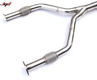 Système d'échappement actif en acier inoxydable Performance Active Sound pour Q70L QX70 avec système de contrôle électronique et embouts en fibre de carbone