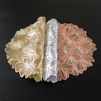 Napperons en PVC personnalisés TUOTU Classic, vente directe d'usine, imperméables, écologiques, de haute qualité, pour mariage et fête