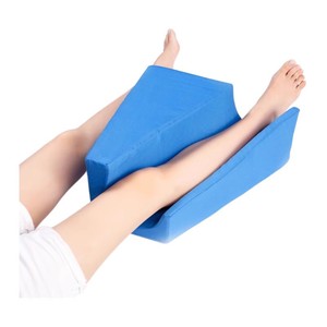 Almohadilla triangular de separación de piernas, material de algodón para soporte de abducción de la articulación de la cadera, masaje saludable, uso unisex - Product Image 1